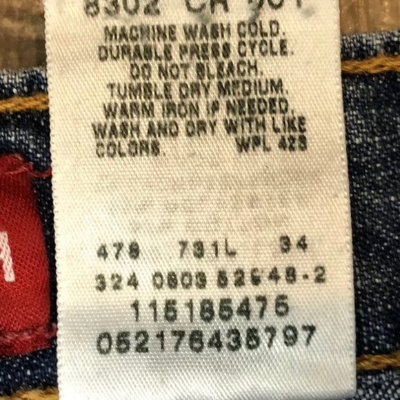 Levis 518 Superlow Stretch Bootcut Size 11 JR S - Picture 9 of 9
